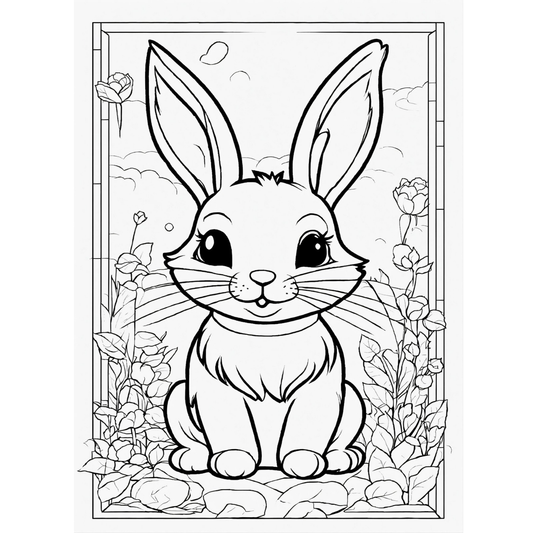 Animals coloring book