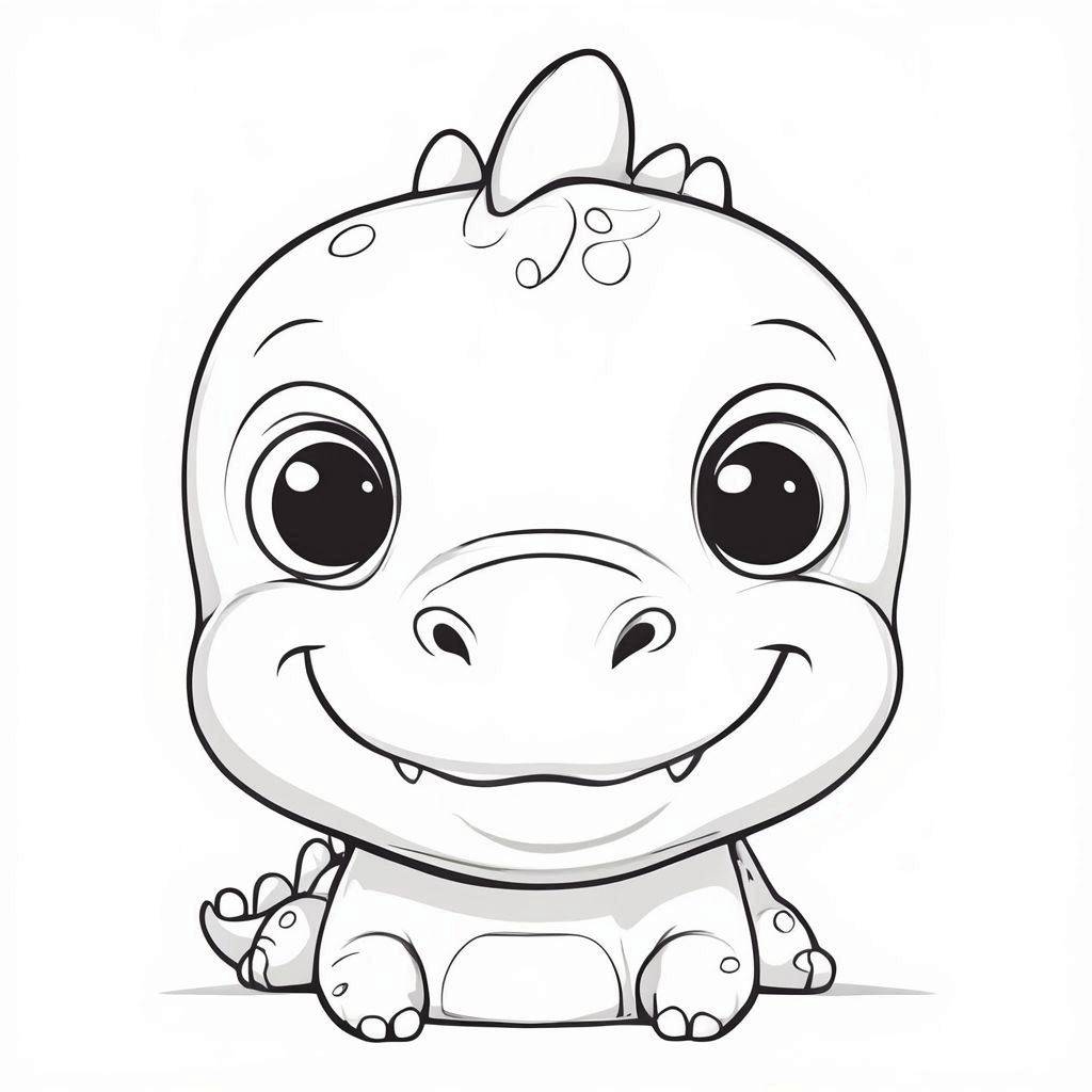 Dinosaur Coloring Book
