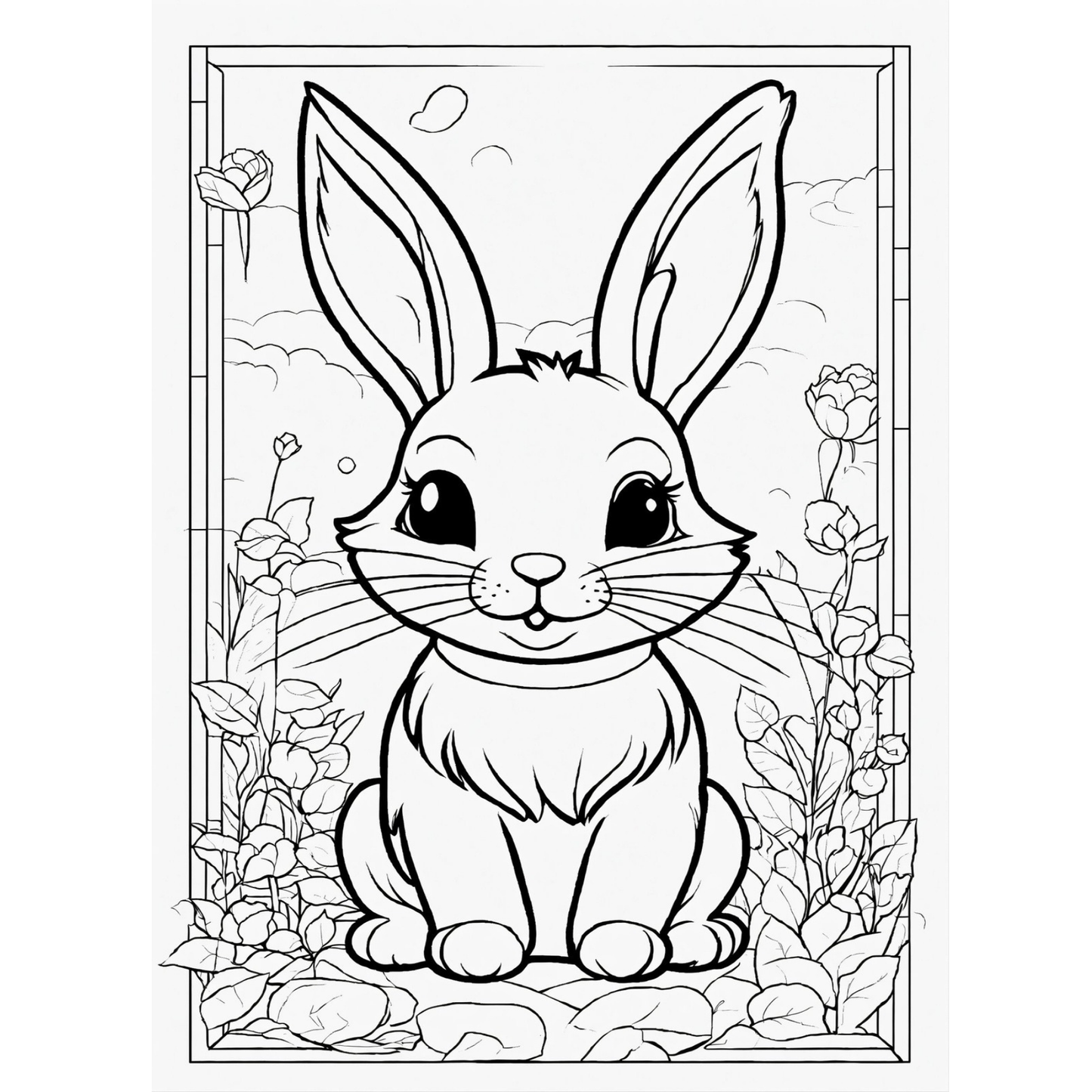 Animals coloring book