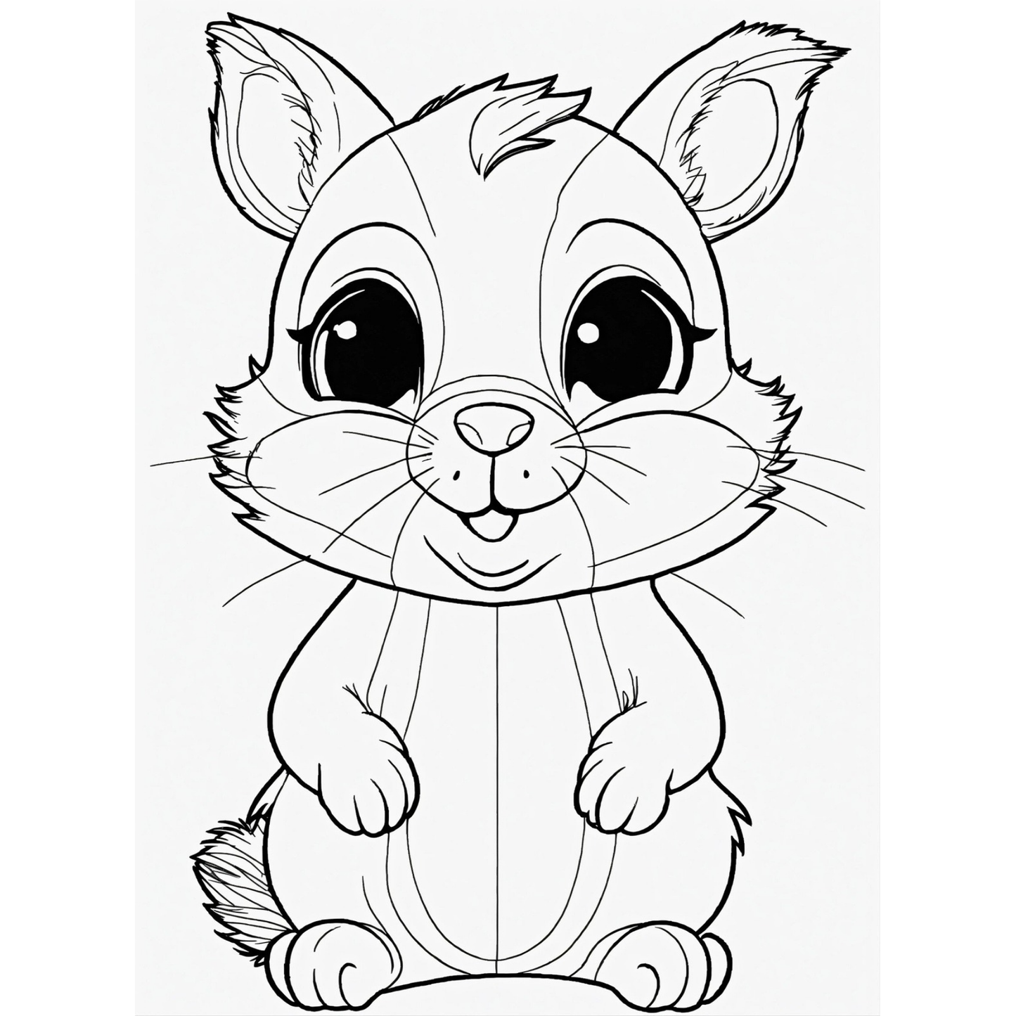 Animals coloring book