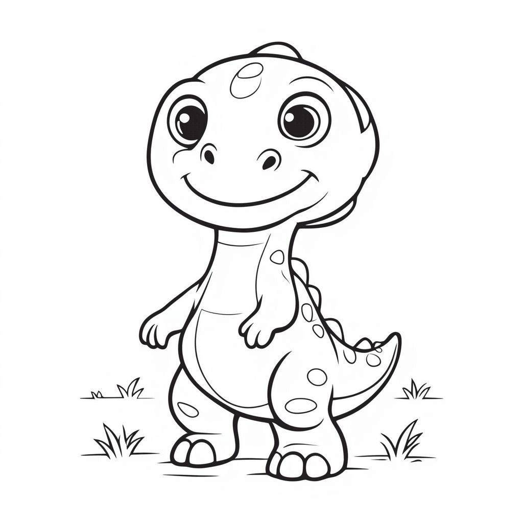 Dinosaur Coloring Book