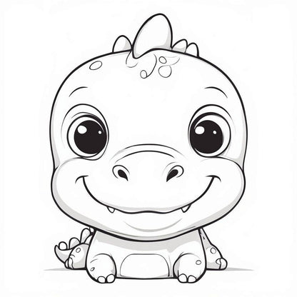Dinosaur Coloring Book